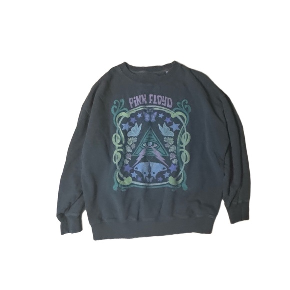 American Eagle Pink Floyd Crewneck Sweatshirt - Picture 1 of 6